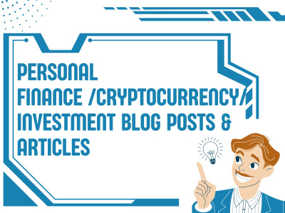 Personal finance, budgeting, investment & cryptocurrency blogs