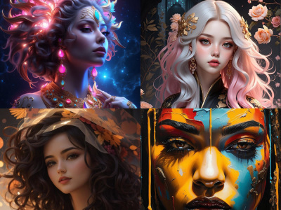 Digital Art | Midjourney Art | Dall-E | Character Design | AI-Generated Art