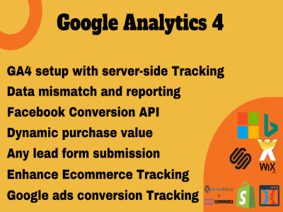 Analytics, GA4 eCommerce tracking setup audit fix via Tag Manager in 24h