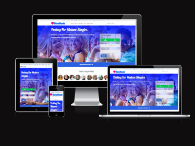 Dating website with the sweet date, wedding website, photography website
