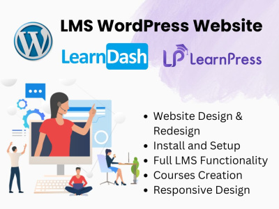 LearnDash | LearnPress | BuddyBoss LMS Website to Sell Courses Online
