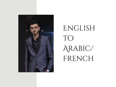 An accurate English to Arabic/ French interpretation