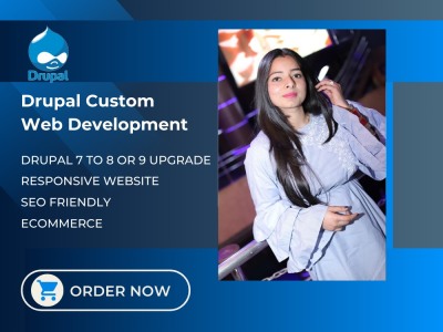 Responsive Drupal website, Drupal customization, Drupal upgrade