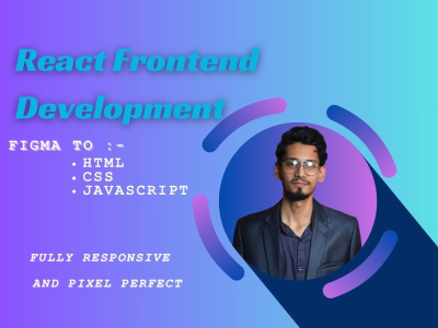 React Front-End Development of your website | Front-End Developer | Upwork