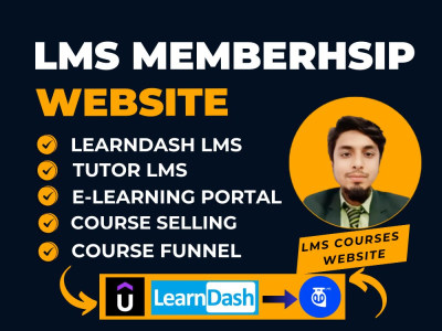 LearnDash, LearnPress, BuddyBoss, E-Learning, LMS Website to Sell Courses