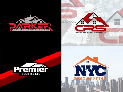 Professional logo for Roofing, Plumbing, Construction, Cleaning Business