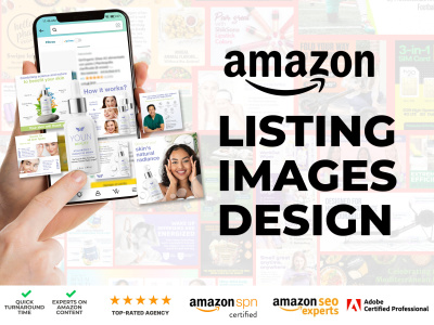 Amazon Listing Image Product Infographic Design Including Content Strategy
