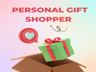 The best gifts, every time, with my expertise. Personal gift shopper.