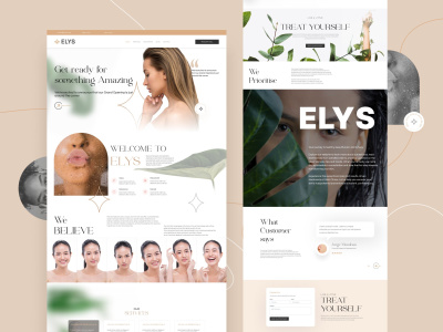 WEB DESIGN UX/UI landing page with enthusiasm and passion with our ideas