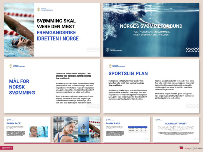 A custom PowerPoint Template and Presentation