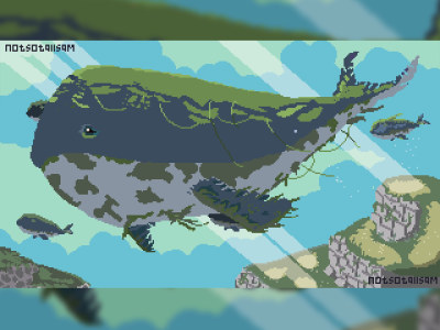 Beautiful Pixel Art Background/Scene