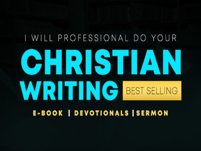 Christian Writer, Book Writer, and Ghostwriter for Inspirational ...