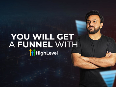 A funnel with automation in Go High Level