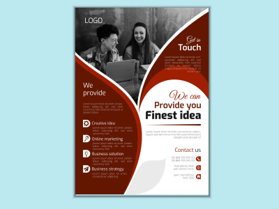 An expertly designed flyer for your company or merchandise | Upwork