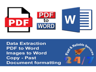 100% Accurate Microsoft Word Typing & Data Extraction | PDF Typing Pro