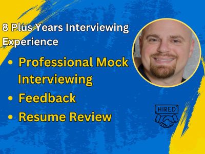 I will elevate your interview skills, expert coaching, job mock interview