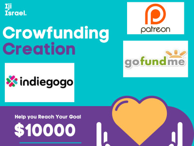 A beautiful crowdfunding campaign creation and marketing