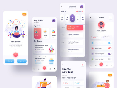 An user-friendly UI/UX designs for mobile app | Upwork