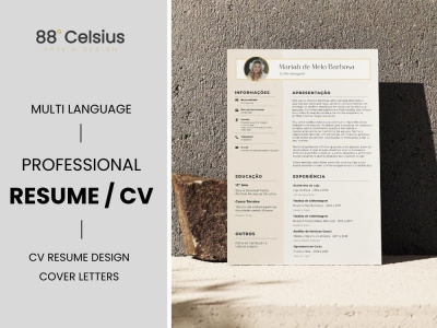 A personalized resume / CV