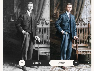 Damage Photo Restoration | From BW into vibrant life