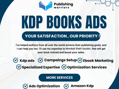Amazon KDP ad campaigns setup and Management