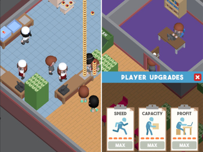 3D restaurant management game for Android