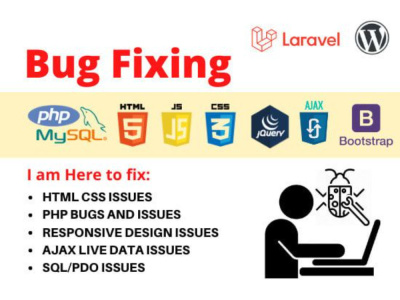Bug fixed on your website | Upwork