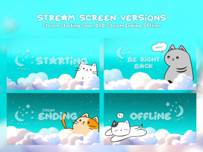 Twitch Overlay Package for you stream