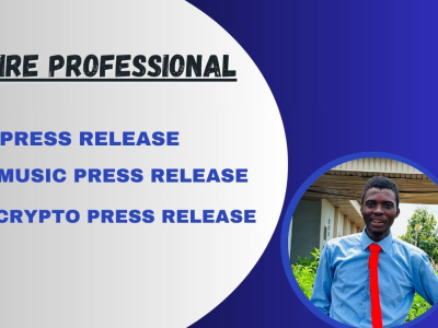 Professional press release writing on any topic