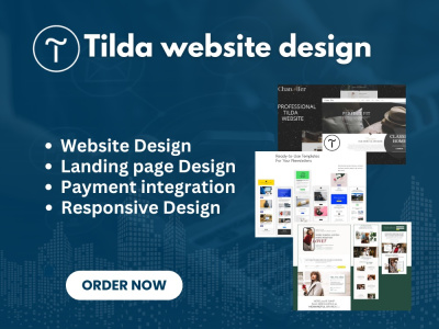 Professional conversion website using Tilda and Carrd