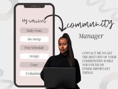 Experienced community manager on instagram, discord, linkedin, and facebook