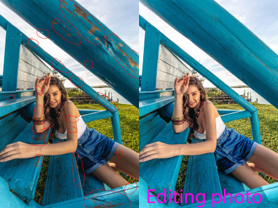 Photo Retouching and Photo Editing