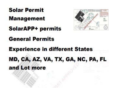 Permit Coordinator for USA Solar Projects