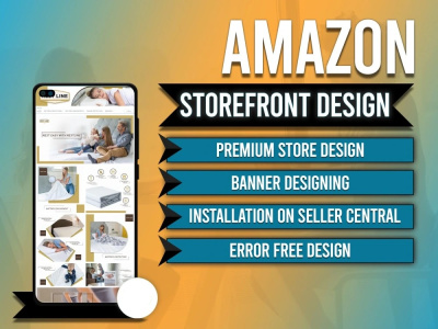 Amazon Storefront Design For Your Amazon Store Listings or Brand Store