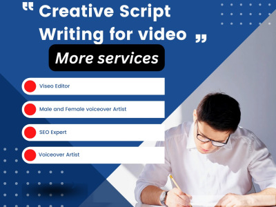 A fantastic script for your video | Upwork