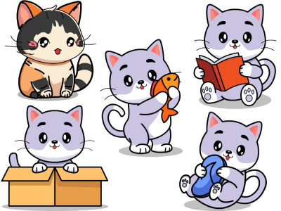Adorable Cute cat GIFS