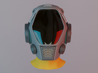 Printable 3d helmet model 3d mask stl for cosplay mask head for 3d printing