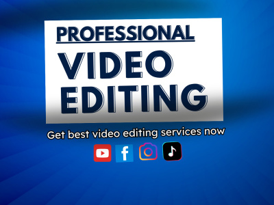 Best video editing services in quick time