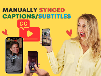 A short video with translated captions to any language you prefer or use