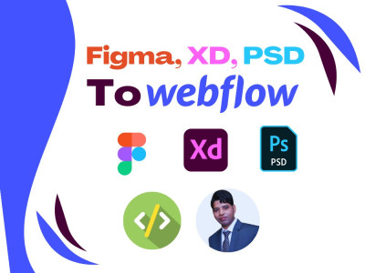 Expert Figma To Webflow, XD To Webflow and PSD To Webflow