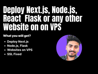 Deploy Next.js, Node.js, Flask Websites on VPS with NGINX and PM2