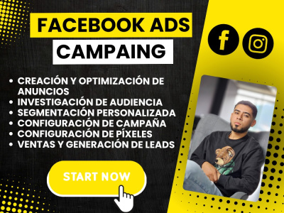 A Facebook Ads expert | Facebook Ads Campaign Setup + Free Landing Page