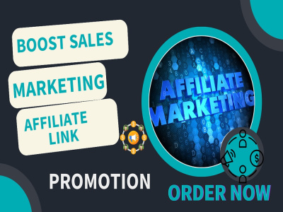 Affiliate, referral link promotion to drive traffic and audience