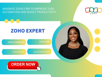 I will set up zoho crm, zoho books, zoho campaign, zoho creator, zoho forms