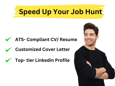 Polished resume, CV, cover letter, and optimized LinkedIn profile