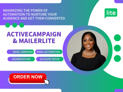 An Activecampaign and mailerlite email marketing Automation and campaign