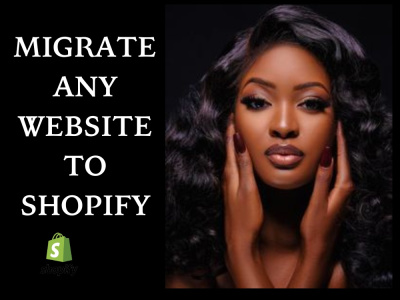 Squarespace, woocommerce, Magento, bigcommerce website migration to Shopify