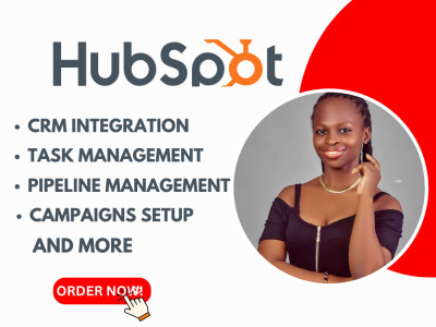 HubSpot Sales Dashboard setup, Pipeline Tasks Management, CRM Integrations