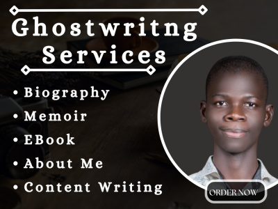 An amazing biography and memoir, professional biography eBook, book writing