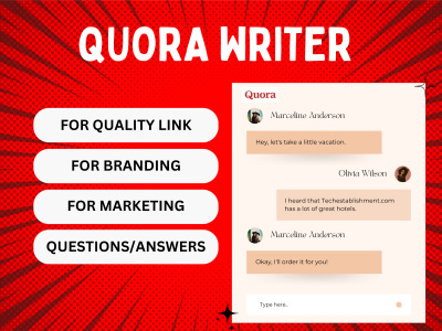 SEO Optimized Quora Answers, Writer, Marketer for your Business